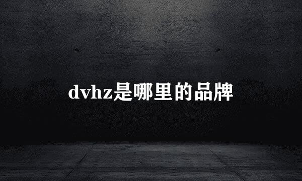 dvhz是哪里的品牌