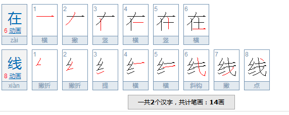 在线名词解释