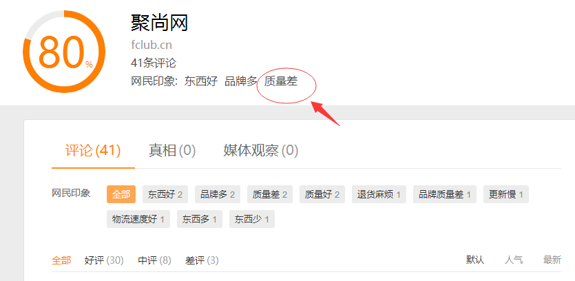 聚尚网折扣网怎么样啊？