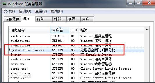 System Idle Process是什么?