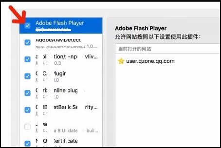 如何允许safari使用flash