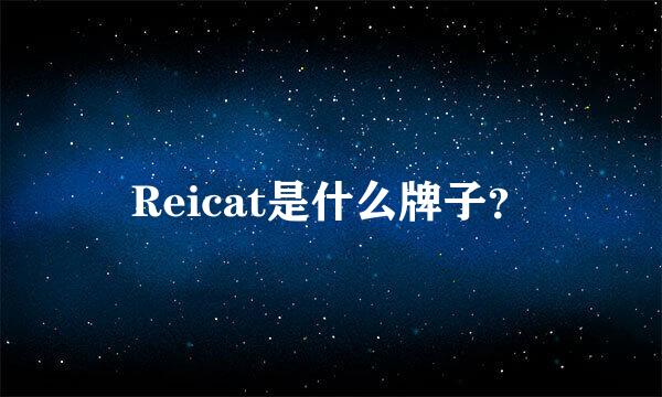 Reicat是什么牌子？