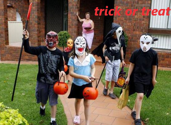 Treat Or Trick 和 Trick or Treat 的区别