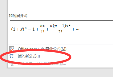 怎么在word2010里插入公式编辑器