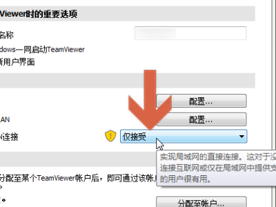 TeamViewer 9 显示仅能使用LAN连接是什么原因？？