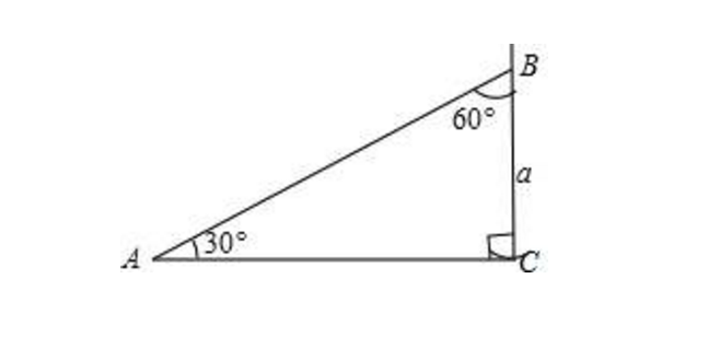 30度的直角三角形的边有什么关系