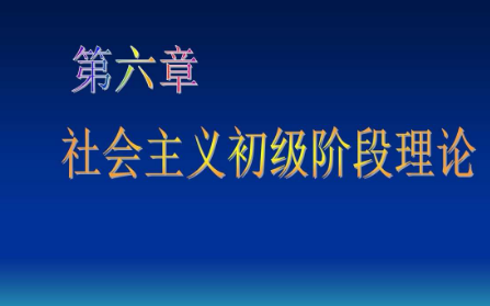 社会主义初级阶段的基本特征是什么？