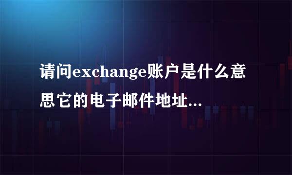 请问exchange账户是什么意思它的电子邮件地址又该怎么填？