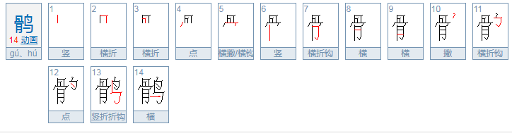 鹘字怎么读？