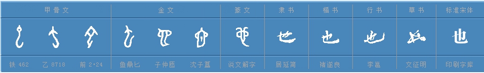 “也”字的笔顺是什么？