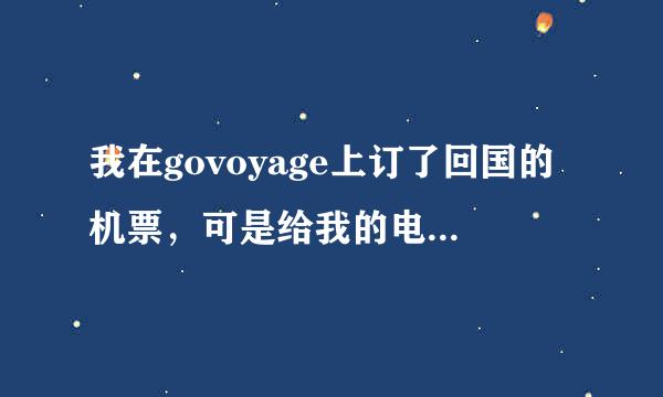 我在govoyage上订了回国的机票，可是给我的电子机票里只有我的中文名拼音？这样可以直接 上飞机？