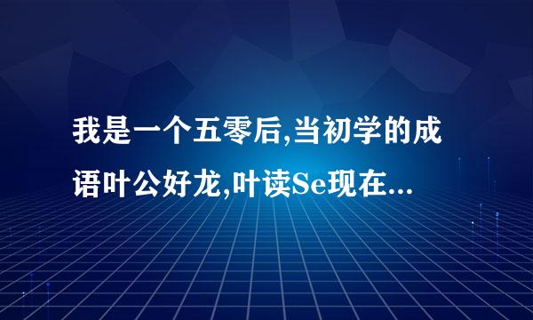 我是一个五零后,当初学的成语叶公好龙,叶读Se现在都读ye是时代进步了,还是怎？