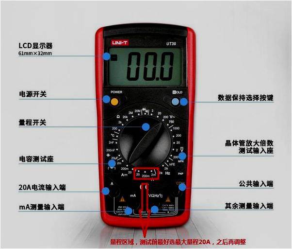 用万用表怎样测量交流电流？