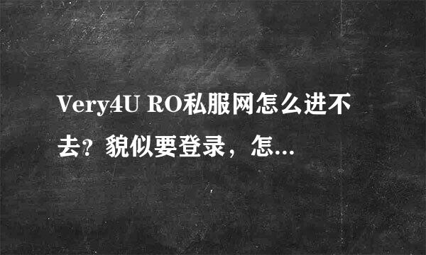 Very4U RO私服网怎么进不去？貌似要登录，怎么进去？