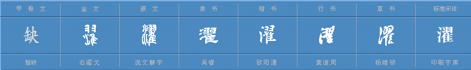 濯,是什么意思