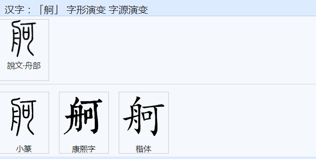 “舸”怎么读？