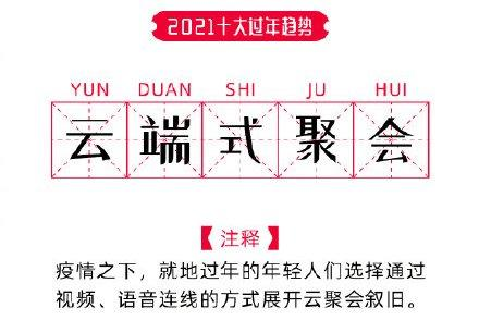 2021年十大过年趋势发布，你知道有哪些趋势吗？