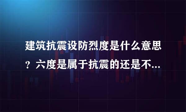 建筑抗震设防烈度是什么意思？六度是属于抗震的还是不是抗震的？抗震是属于几级呢？