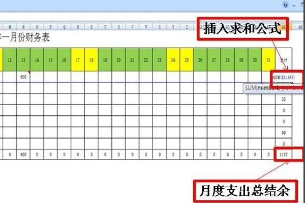 如何利用excel制作个人财务报表？