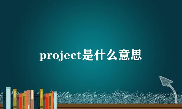 project是什么意思