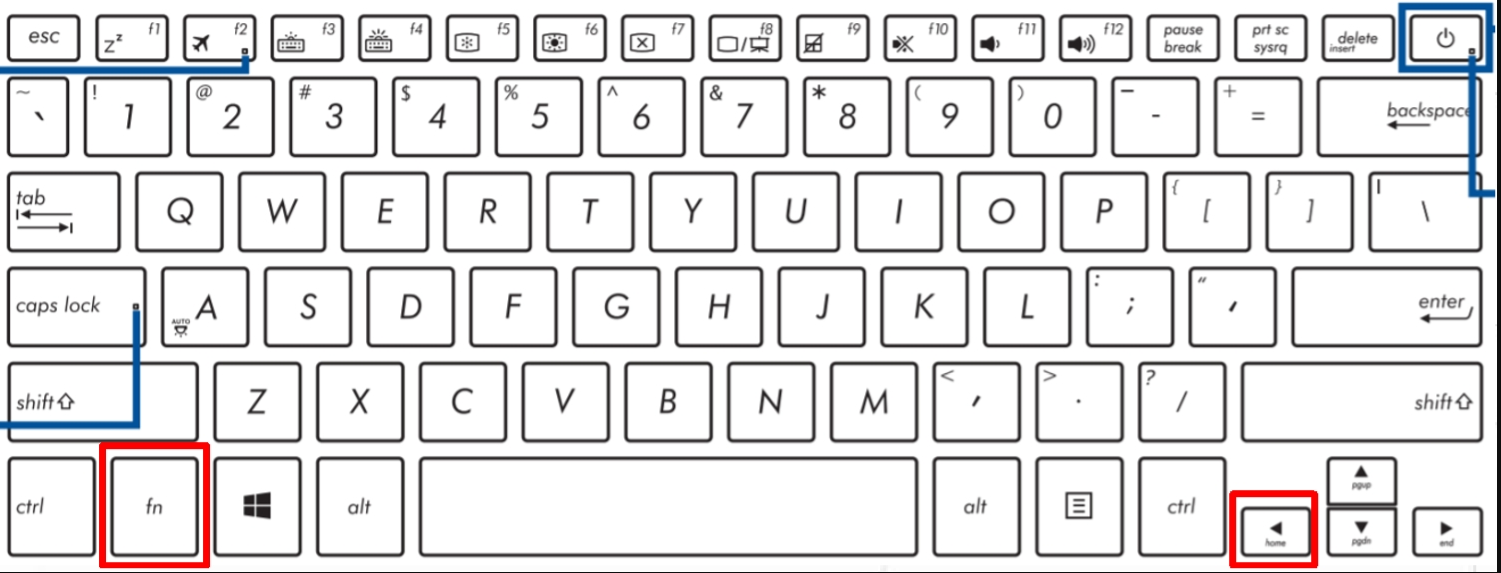 华硕笔记本键盘字母变数字怎么转换，笔记本数字键盘切换？