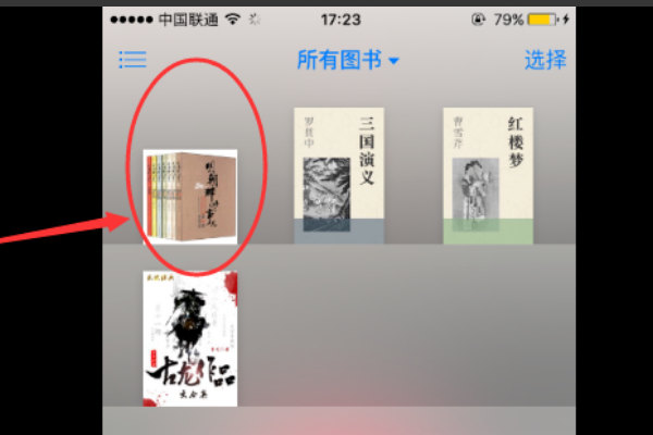 iphone怎么在ibook中导入电子书