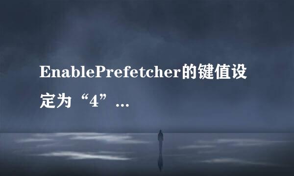 EnablePrefetcher的键值设定为“4”是什么意思