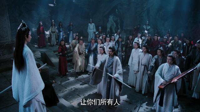 《陈情令》45集中蓝湛和魏婴为救众人，把傀儡引到血池后是如何脱险的？