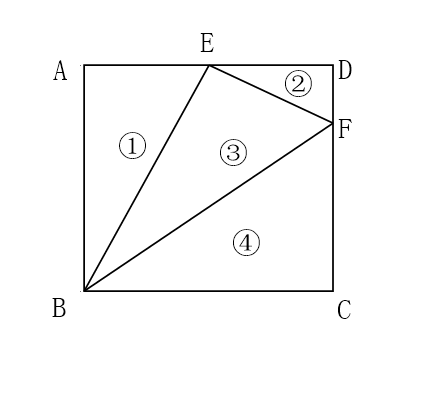 如图，在正方形abcd中，ab＝4，ae＝2，df＝1，图中有几个直角三角形？你是如何判断的？