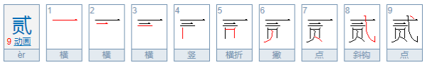 1-9的大写是什么？