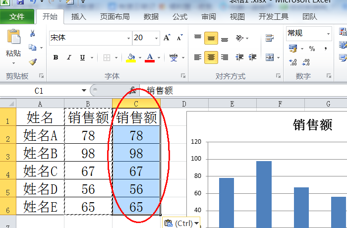 Excel2010版中复合图怎么制作？在柱形图上加折线图怎么加？