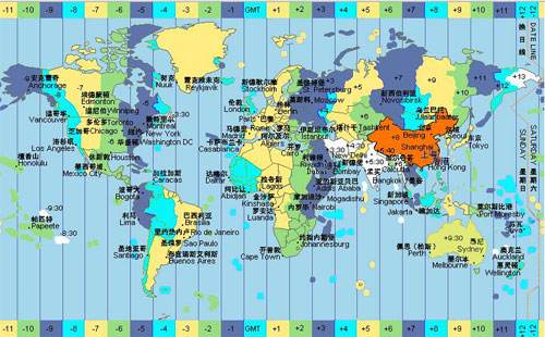 北京时间晚上23点整是韩国的几点钟，北京时间和韩国时间相差多少