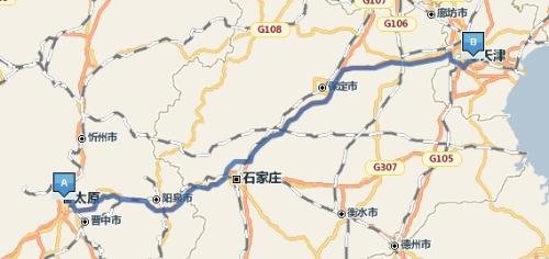 津保高速公路的路线介绍