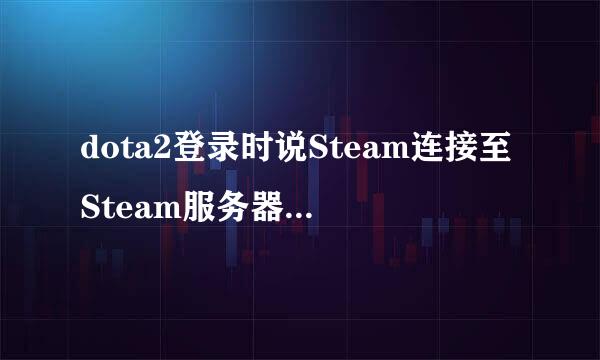 dota2登录时说Steam连接至Steam服务器时遇到问题