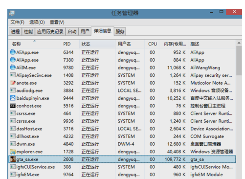 win10 的 圣安地列斯无法用鼠标控制视角。怎么解决。。