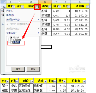 EXCEL 中自动筛选 如何加入条件