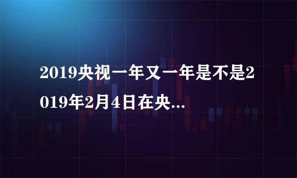 2019央视一年又一年是不是2019年2月4日在央视新闻频道播出？