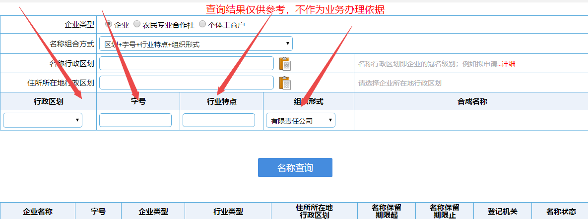 怎么样查询公司名字有没有被注册?