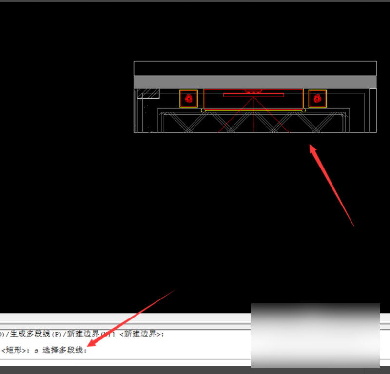 CAD 关闭XC剪裁边界线