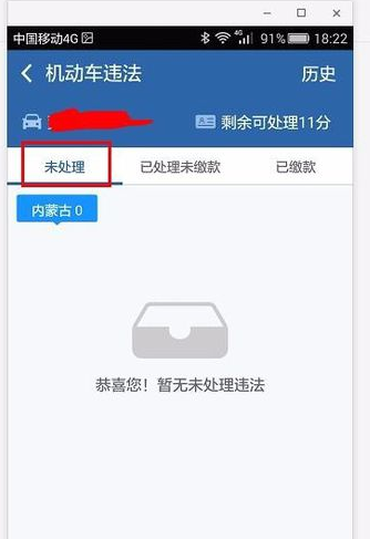 车辆违章在12123查询都看不到图片了吗