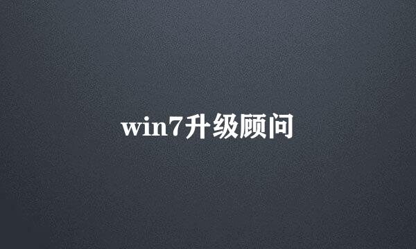 win7升级顾问