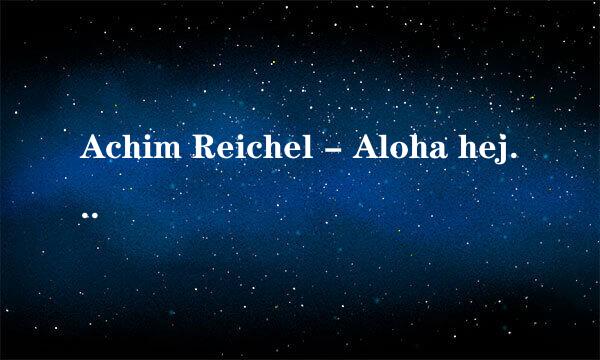 Achim Reichel - Aloha heja he 这首歌的DJ版本 去哪找？