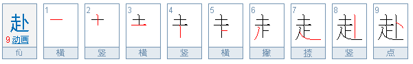 走字旁的字和什么有关