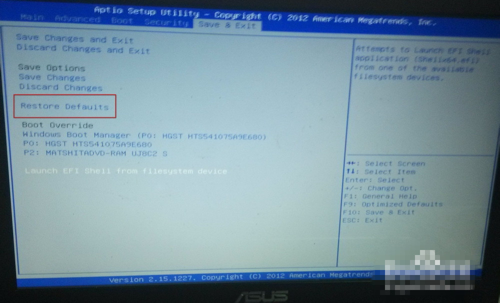 如何取消开机自动进入ASUS EZ Flash BIOS