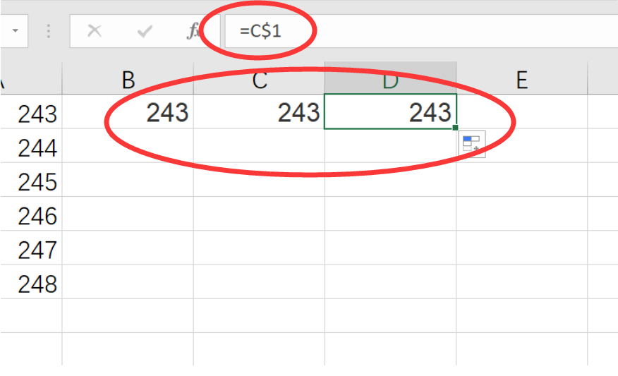 在Excel 2010中,假定一个单元格的地址表示为$D25,则该单元格的行地址为____.