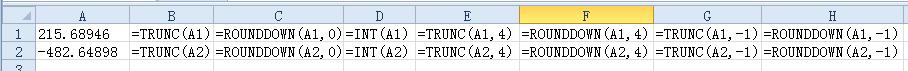 EXCEL中函数TRUNC怎么使用？