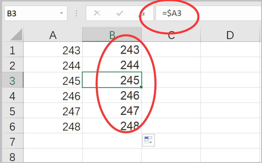 在Excel 2010中,假定一个单元格的地址表示为$D25,则该单元格的行地址为____.