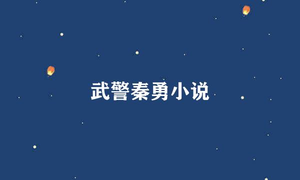 武警秦勇小说