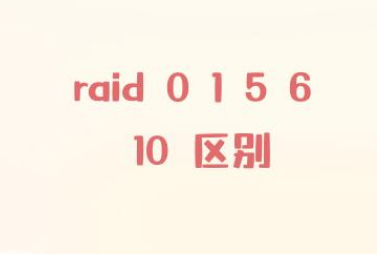 raid 0 1 5 6 10 区别