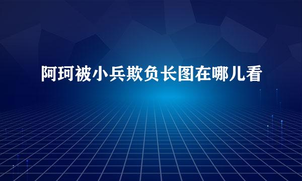 阿珂被小兵欺负长图在哪儿看